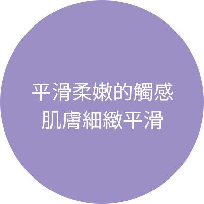 角質層的濕潤平衡良好