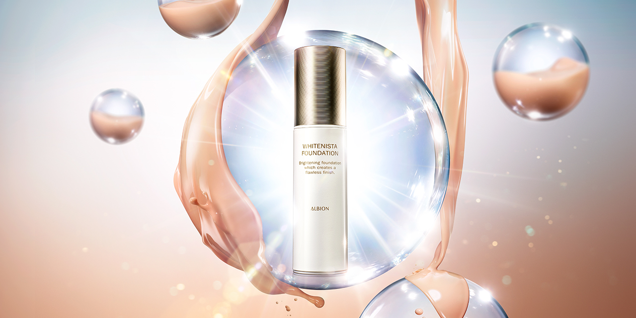 ALBION - Brightening foundation WHITENISTA