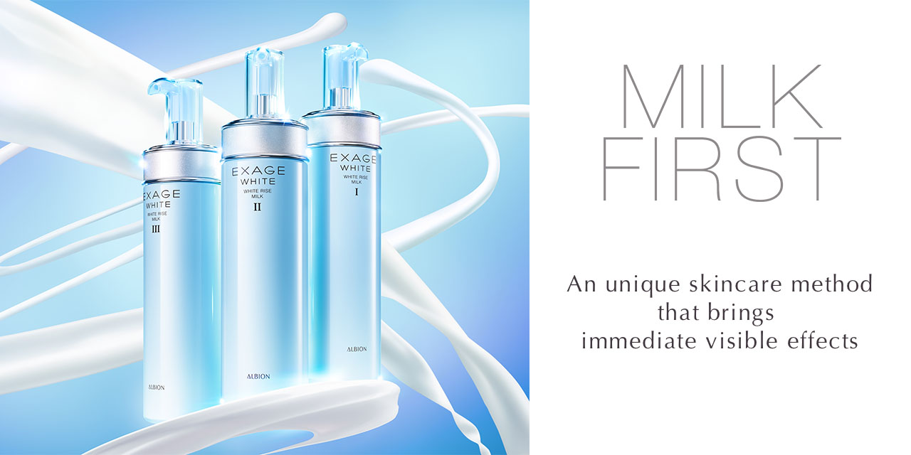 MILK FIRST - EXAGE WHITE WHITE RISE MILK